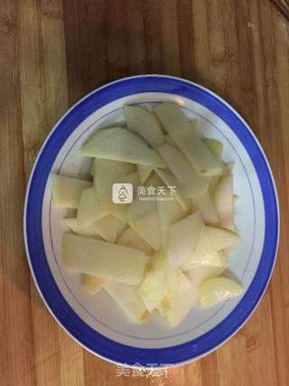 素炒山药的做法步骤:3