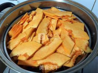 南瓜馒头的做法步骤:4