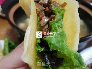 荷叶饼的做法步骤:8