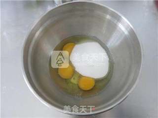 爱在心里-全蛋海绵蛋糕的做法步骤:2