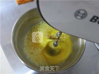 爱在心里-全蛋海绵蛋糕的做法步骤:5