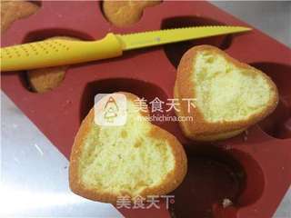 爱在心里-全蛋海绵蛋糕的做法步骤:17