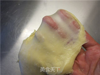 香葱肉松面包卷的做法步骤:7