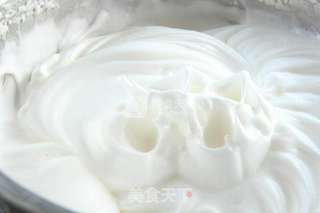 绿豆戚风蛋糕的做法步骤:5