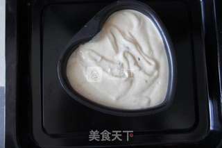 绿豆戚风蛋糕的做法步骤:7
