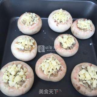 芝士焗口蘑的做法步骤:13
