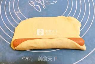酸奶火腿花式面包的做法步骤:10