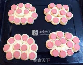 酸奶火腿花式面包的做法步骤:13