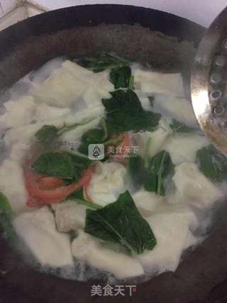 大骨汤馄饨的做法步骤:6