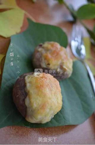 芝士焗口蘑的做法步骤:18