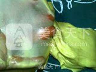 黏面包卷的做法步骤:7