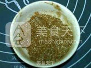 黏面包卷的做法步骤:10