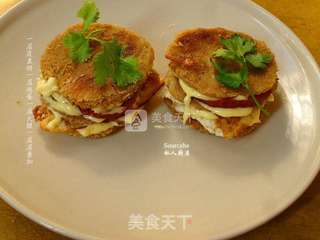 五层莜面煎饼的做法步骤:6