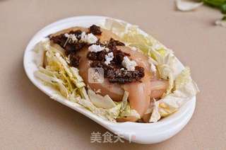 酱蒸鱼肉的做法步骤：7
