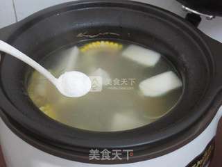 山药玉米龙骨汤的做法步骤:11