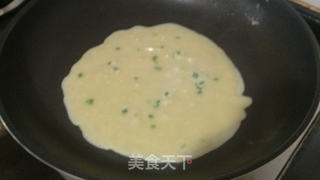 鸡蛋香葱莜面饼的做法步骤:8