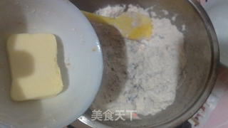 红糖蔓越莓莜面松饼的做法步骤:5