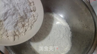 红糖蔓越莓莜面松饼的做法步骤:3