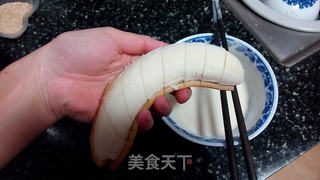 炸香蕉的做法步骤:3