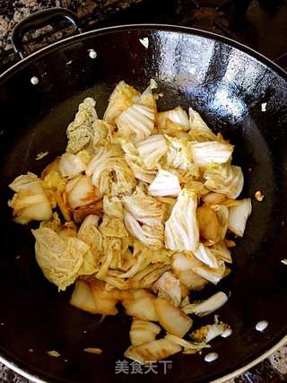 醋辣大白菜的做法步骤:6