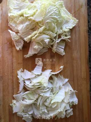 醋辣大白菜的做法步骤:2