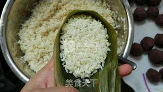 豆沙粽子（豆沙做法）的做法步骤：8