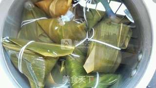豆沙粽子(豆沙做法)的做法步骤:14