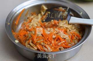 胡萝卜豆筋的做法步骤:9