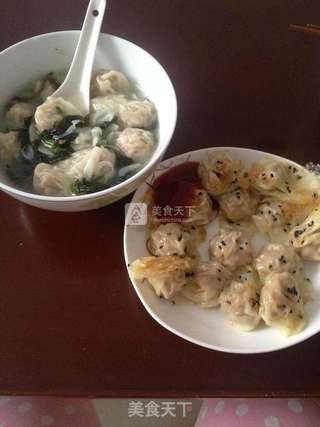 生煎扁食的做法步骤:12