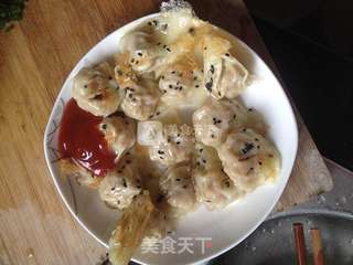 生煎扁食的做法步骤:8