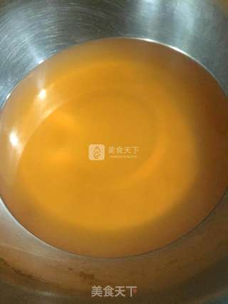 黄桃橙香慕斯蛋糕 6寸的做法步骤:15
