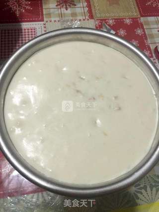 黄桃橙香慕斯蛋糕 6寸的做法步骤:14
