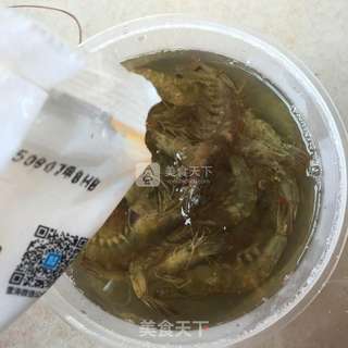 茶叶虾(烤箱版)的做法步骤:4