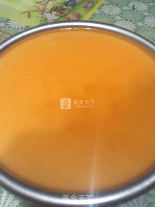 黄桃橙香慕斯蛋糕 6寸的做法步骤:16