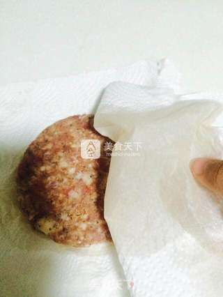 黑胡椒牛肉饼的做法步骤:4