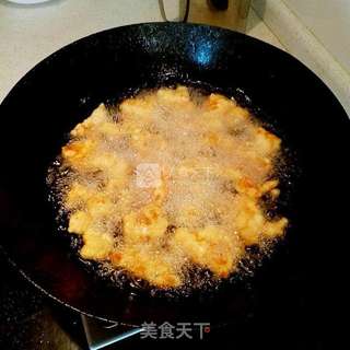 传统锅包肉的做法步骤:11
