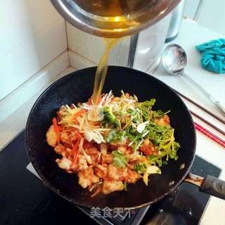 传统锅包肉的做法步骤:14