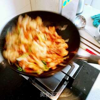 传统锅包肉的做法步骤:15