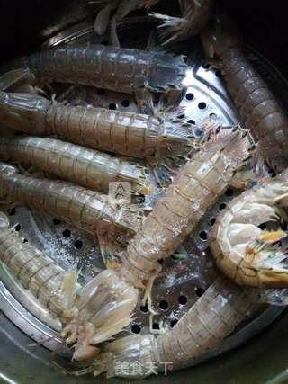 清蒸皮皮虾的做法步骤:2