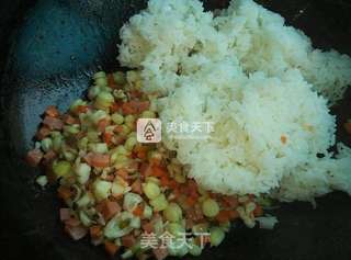 蛋包饭的做法步骤:12