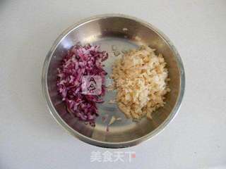 莲藕肉饼的做法步骤:4