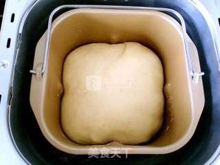 心形椰蓉面包的做法步骤:2