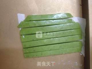 抹茶椰片牛奶糖的做法步骤:3