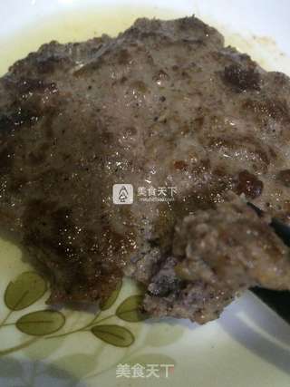 黑胡椒牛肉饼的做法步骤:16
