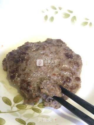 黑胡椒牛肉饼的做法步骤:15
