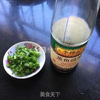 葱油金针菇蒸对虾的做法步骤:7