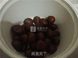 微波炉版桂花糖炒栗子的做法步骤:5