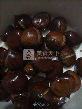 微波炉版桂花糖炒栗子的做法步骤:11