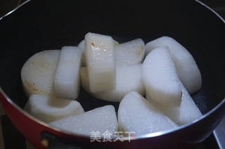 萝卜红烧肉的做法步骤:3