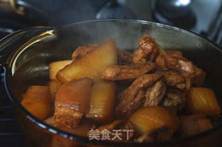 萝卜红烧肉的做法步骤:10